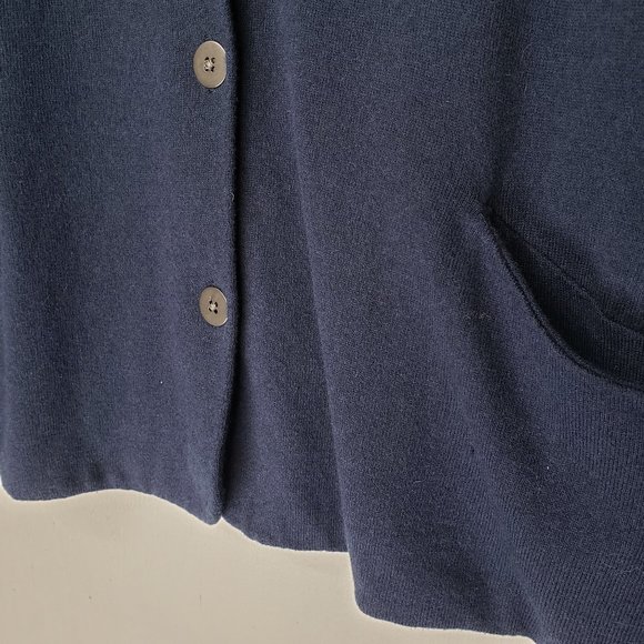 Women's Blue Sweater - Picture 3 of 9